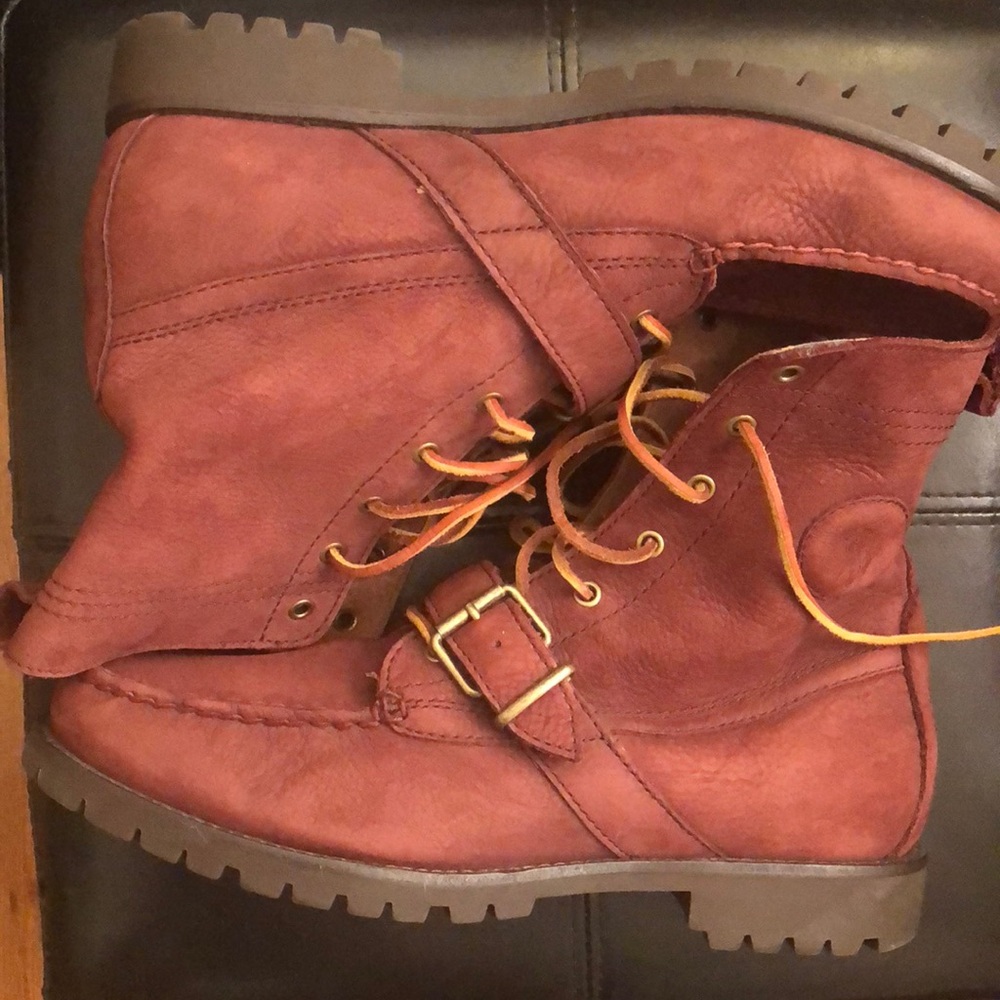 Vintage Ralph Lauren High Top Boots.